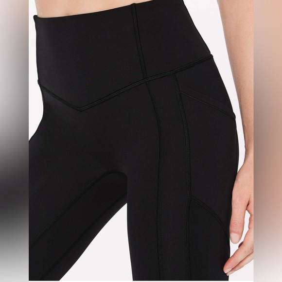 Lululemon All The Right Places Crop II *23"-Black - Picture 4 of 12